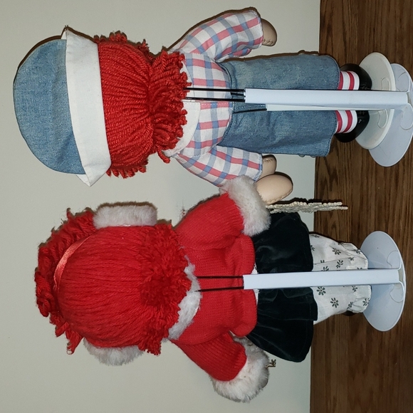 Vintage Large Porcelain Ragedy Ann and Andy Dolls - Picture 9 of 10